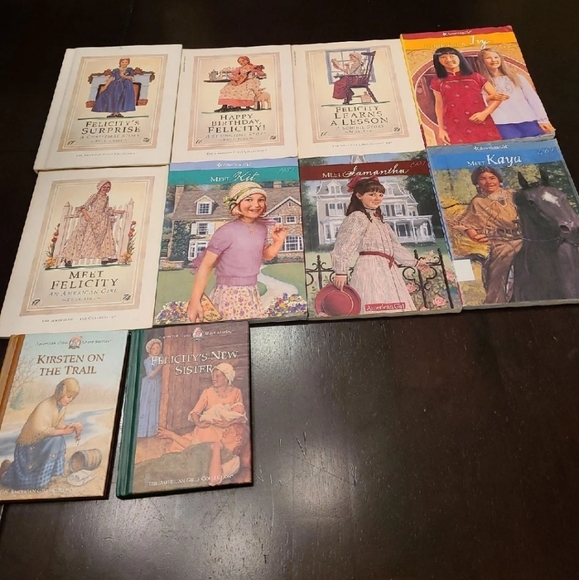 American Girl Other - 10 American Girl books